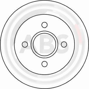 A.B.S. 16375 - Brake Disc autospares.lv