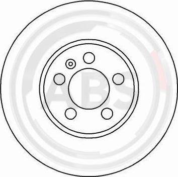 A.B.S. 16265 - Brake Disc autospares.lv