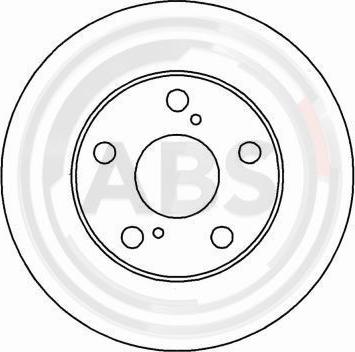 A.B.S. 16220 - Brake Disc autospares.lv
