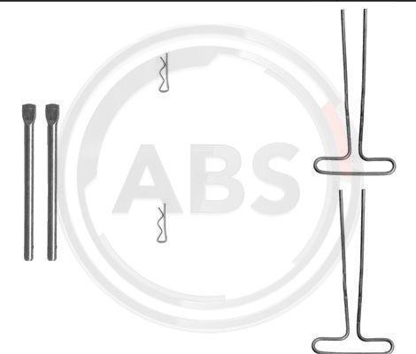 A.B.S. 1120Q - Accessory Kit for disc brake Pads autospares.lv