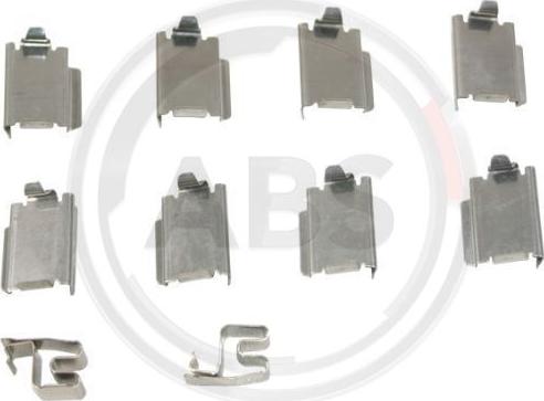 A.B.S. 1246Q - Accessory Kit for disc brake Pads autospares.lv