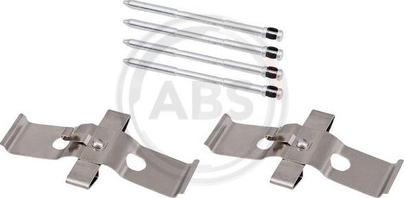 A.B.S. 1796Q - Accessory Kit for disc brake Pads autospares.lv