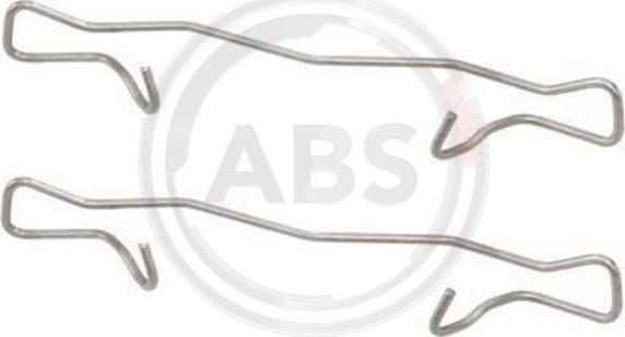 A.B.S. 1755Q - Accessory Kit for disc brake Pads autospares.lv