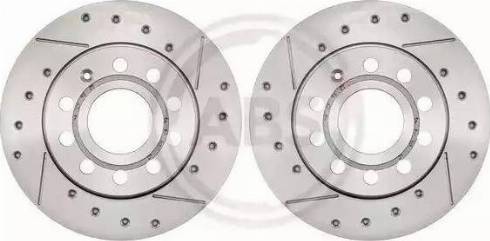 A.B.S. 17520S - Brake Disc autospares.lv