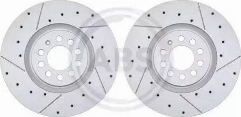 A.B.S. 17058S - Brake Disc autospares.lv