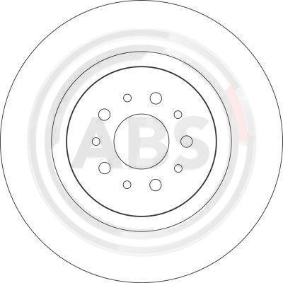A.B.S. 17008 - Brake Disc autospares.lv