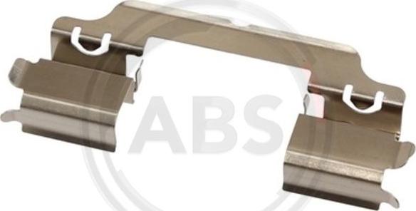 A.B.S. 1716Q - Accessory Kit for disc brake Pads autospares.lv