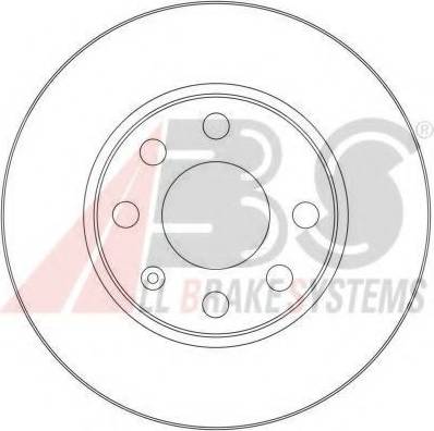 A.B.S. 17352 OE - Brake Disc autospares.lv