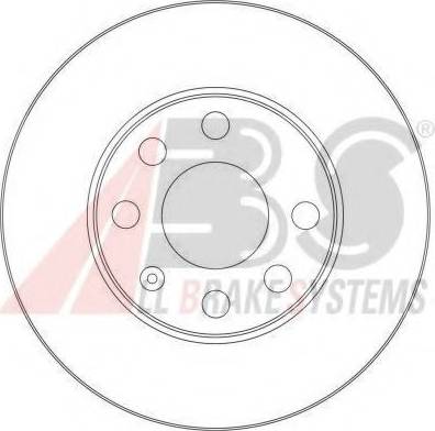 A.B.S. 17362 OE - Brake Disc autospares.lv