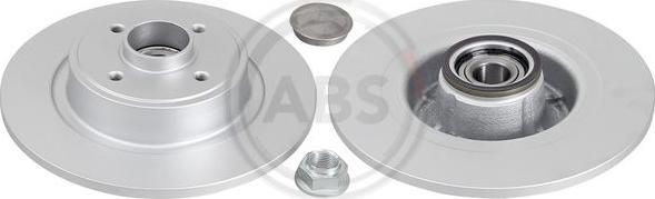 A.B.S. 17728C - Brake Disc autospares.lv