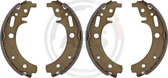 A.B.S. 8998 - Brake Shoe Set autospares.lv