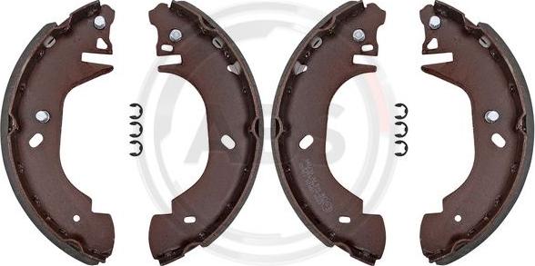 A.B.S. 8940 - Brake Shoe Set autospares.lv