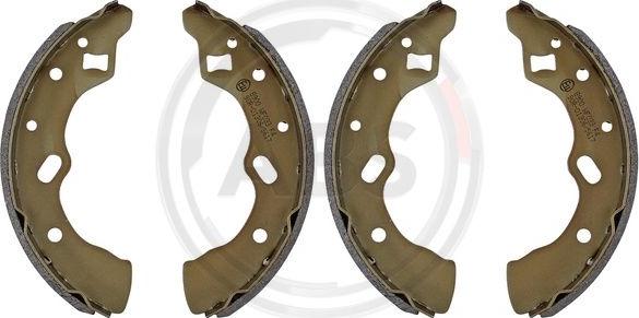 A.B.S. 8900 - Brake Shoe Set autospares.lv