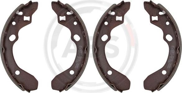 A.B.S. 8901 - Brake Shoe Set autospares.lv