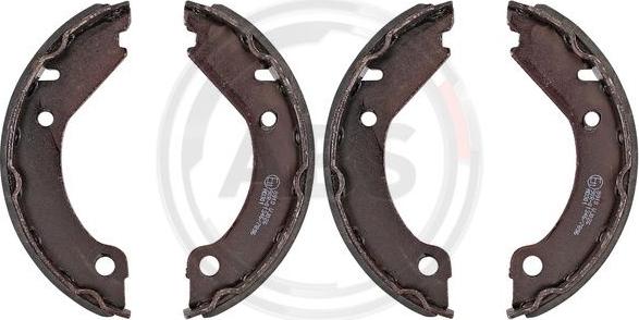 A.B.S. 8910 - Brake Shoe Set, parking brake autospares.lv