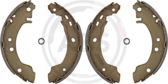 A.B.S. 8912 - Brake Shoe Set autospares.lv