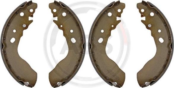 A.B.S. 8975 - Brake Shoe Set autospares.lv