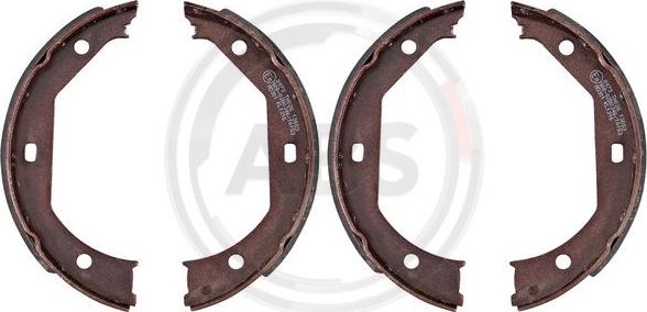 A.B.S. 8973 - Brake Shoe Set, parking brake autospares.lv