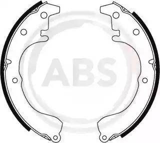 A.B.S. 8549 - Brake Shoe Set autospares.lv