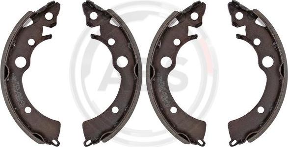 A.B.S. 8650 - Brake Shoe Set autospares.lv