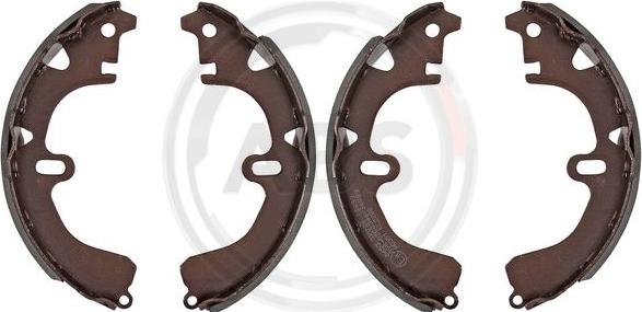 A.B.S. 8653 - Brake Shoe Set autospares.lv