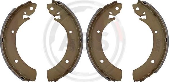 A.B.S. 8125 - Brake Shoe Set autospares.lv