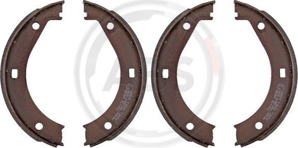 A.B.S. 8805 - Brake Shoe Set, parking brake autospares.lv