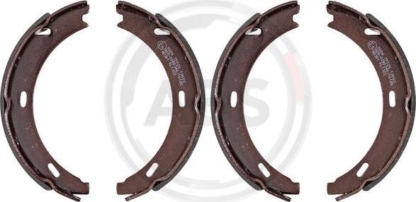 A.B.S. 8806 - Brake Shoe Set, parking brake autospares.lv