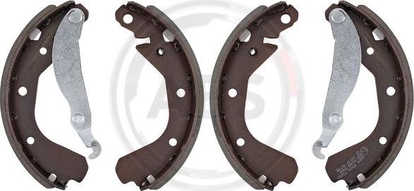 A.B.S. 8808 - Brake Shoe Set autospares.lv