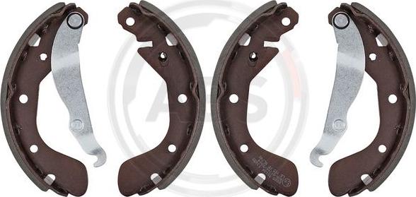 A.B.S. 8885 - Brake Shoe Set autospares.lv