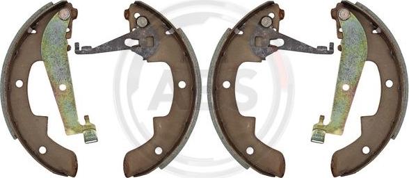 A.B.S. 8310 - Brake Shoe Set autospares.lv