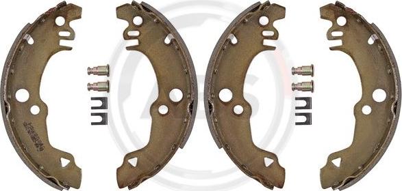 A.B.S. 8748 - Brake Shoe Set autospares.lv