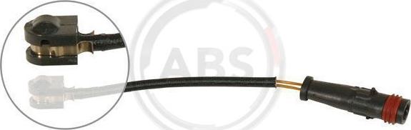 A.B.S. 39634 - Warning Contact, brake pad wear autospares.lv