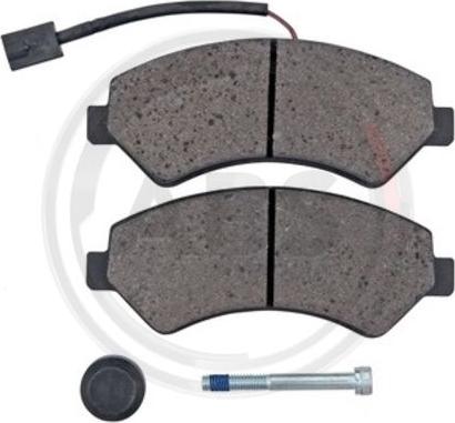 A.B.S. 35090 - Brake Pad Set, disc brake autospares.lv