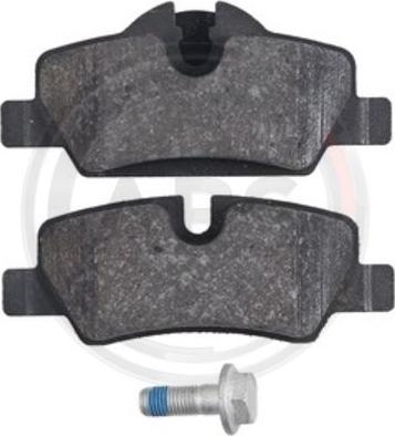 A.B.S. 35049 - Brake Pad Set, disc brake autospares.lv