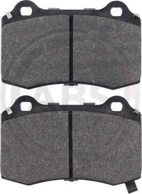 A.B.S. 35052 - Brake Pad Set, disc brake autospares.lv