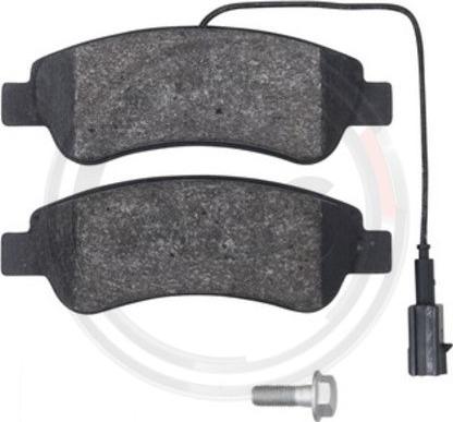 A.B.S. 35067 - Brake Pad Set, disc brake autospares.lv