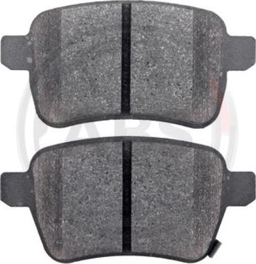 A.B.S. 35004 - Brake Pad Set, disc brake autospares.lv