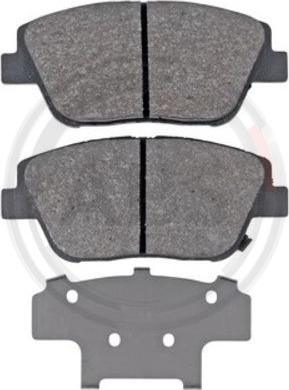 A.B.S. 35033 - Brake Pad Set, disc brake autospares.lv