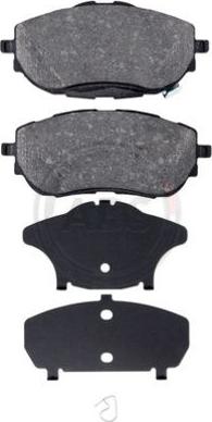 A.B.S. 35025 - Brake Pad Set, disc brake autospares.lv