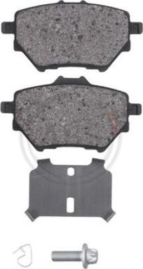 A.B.S. 35020 - Brake Pad Set, disc brake autospares.lv