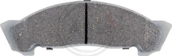 A.B.S. 35027 - Brake Pad Set, disc brake autospares.lv