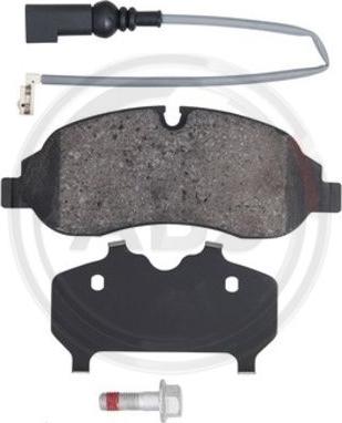 A.B.S. 35075 - Brake Pad Set, disc brake autospares.lv