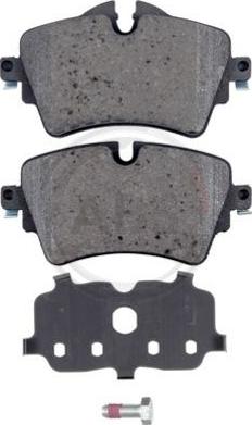 A.B.S. 35072 - Brake Pad Set, disc brake autospares.lv