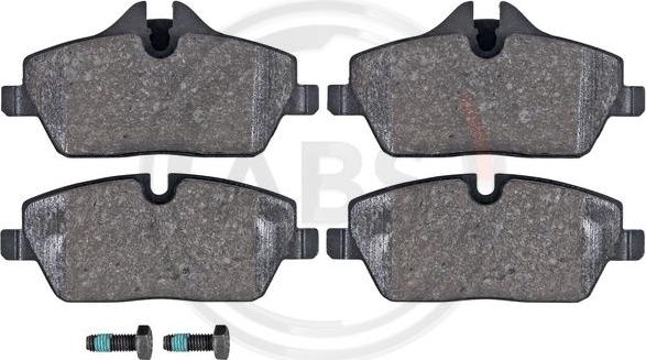 A.B.S. 35159 - Brake Pad Set, disc brake autospares.lv