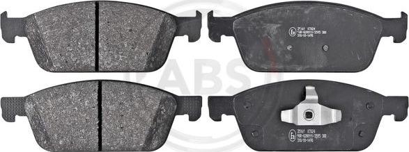 A.B.S. 35161 - Brake Pad Set, disc brake autospares.lv