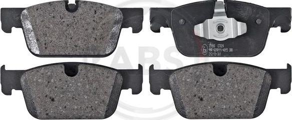 A.B.S. 35168 - Brake Pad Set, disc brake autospares.lv