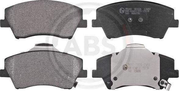 A.B.S. 35183 - Brake Pad Set, disc brake autospares.lv