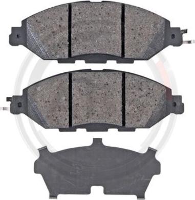 A.B.S. 35130 - Brake Pad Set, disc brake autospares.lv