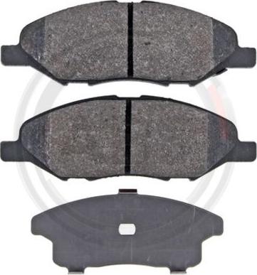 A.B.S. 35131 - Brake Pad Set, disc brake autospares.lv